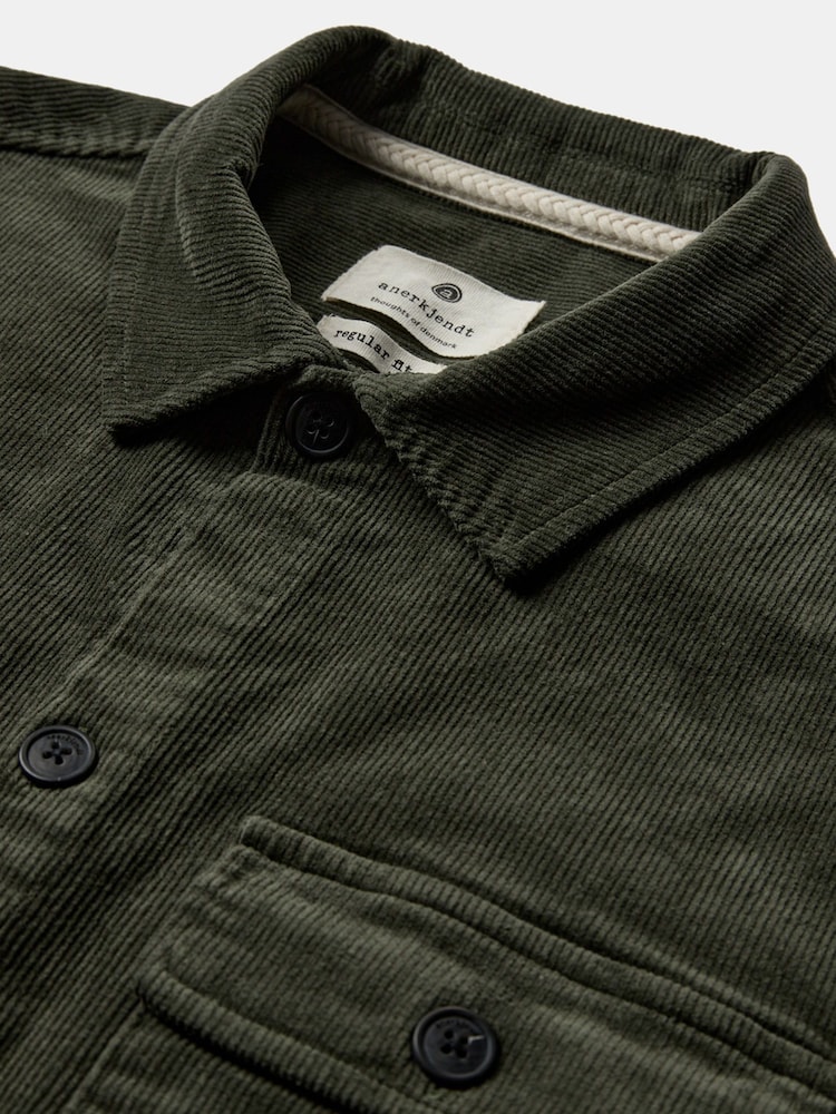 Anerkjendt Green Cord Overshirt - Image 7 of 7