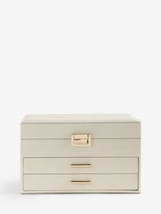 Faux Leather Jewellery Box - Image 1 of 3