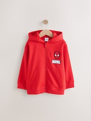 Vermelho - Moletom com capuz Spiderman Zip Through (3-16anos) - Imagem 1 de 1