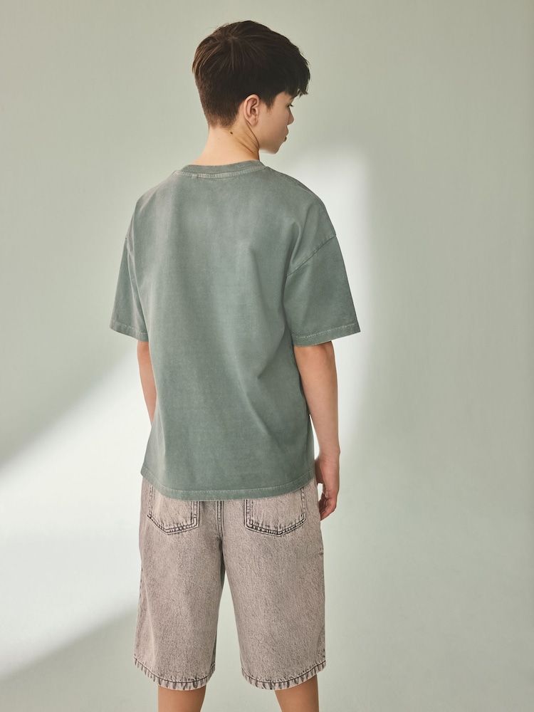 Green 100% Cotton Fast And Furious Short Sleeve T-Shirt (3-16yrs) - Image 2 of 3