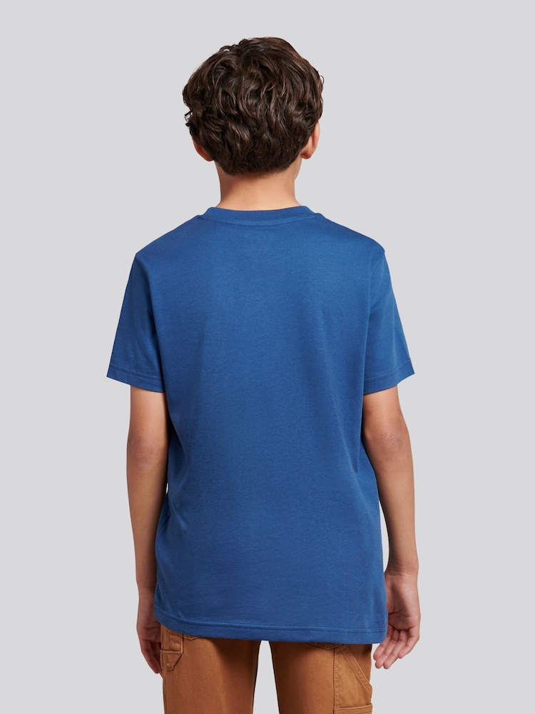 Lee Navy Blue Wobbly Graphic Print T-Shirt - Image 2 of 8 Lee Navy Blue Wobbly Graphic Print T-Shirt - Image 2 of 8