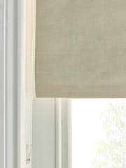 Dark Natural Ready Made Textured Roller Moisture Resistant Blind - Image 4 of 6