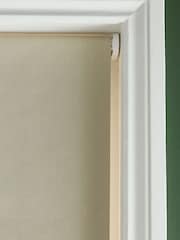 Dark Natural Ready Made Textured Roller Moisture Resistant Blind - Image 6 of 6