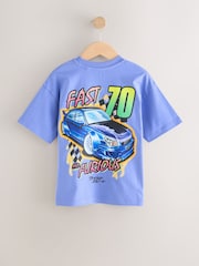 Purple 100% Cotton Fast And Furious Short Sleeve T-Shirt (3-16yrs) - Image 2 of 4