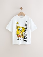 White Spongebob T-Shirt (3-16yrs) - Image 1 of 4