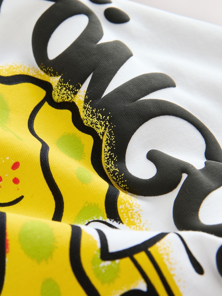 White Spongebob T-Shirt (3-16yrs) - Image 3 of 4