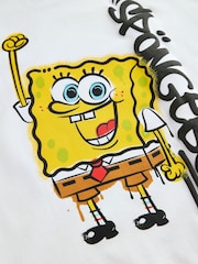 White Spongebob T-Shirt (3-16yrs) - Image 4 of 4