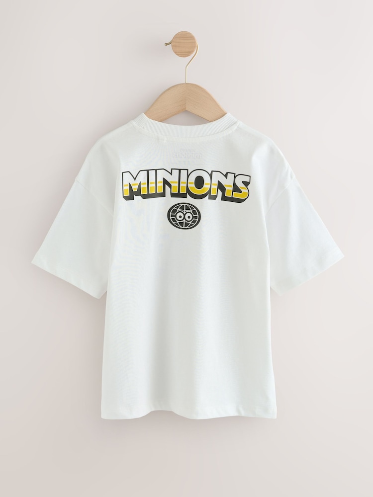White Minions T-Shirt (3-16yrs) - Image 2 of 4