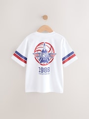 Белый - Top Gun 100% Cotton T-Shirt (3-16yrs) - Изображение 2 из 4