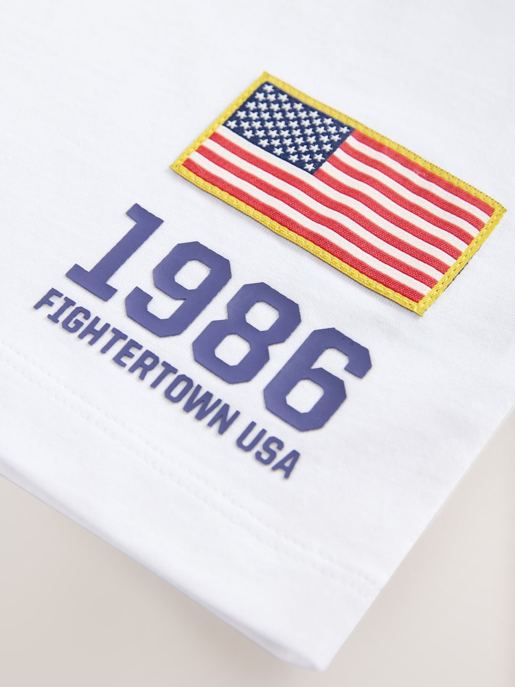 Белый - Top Gun 100% Cotton T-Shirt (3-16yrs) - Изображение 4 из 4