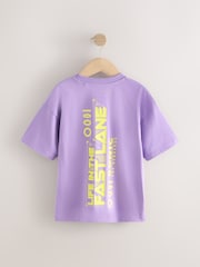 Purple Licensed Sonic T-Shirt (3-16yrs) - Image 2 of 4