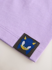 Purple Licensed Sonic T-Shirt (3-16yrs) - Image 4 of 4