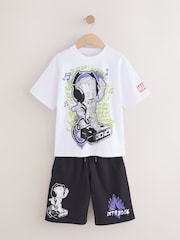 White Guardians of the Galaxy Groot T-Shirt and Shorts Set (3-16yrs) - Image 1 of 6