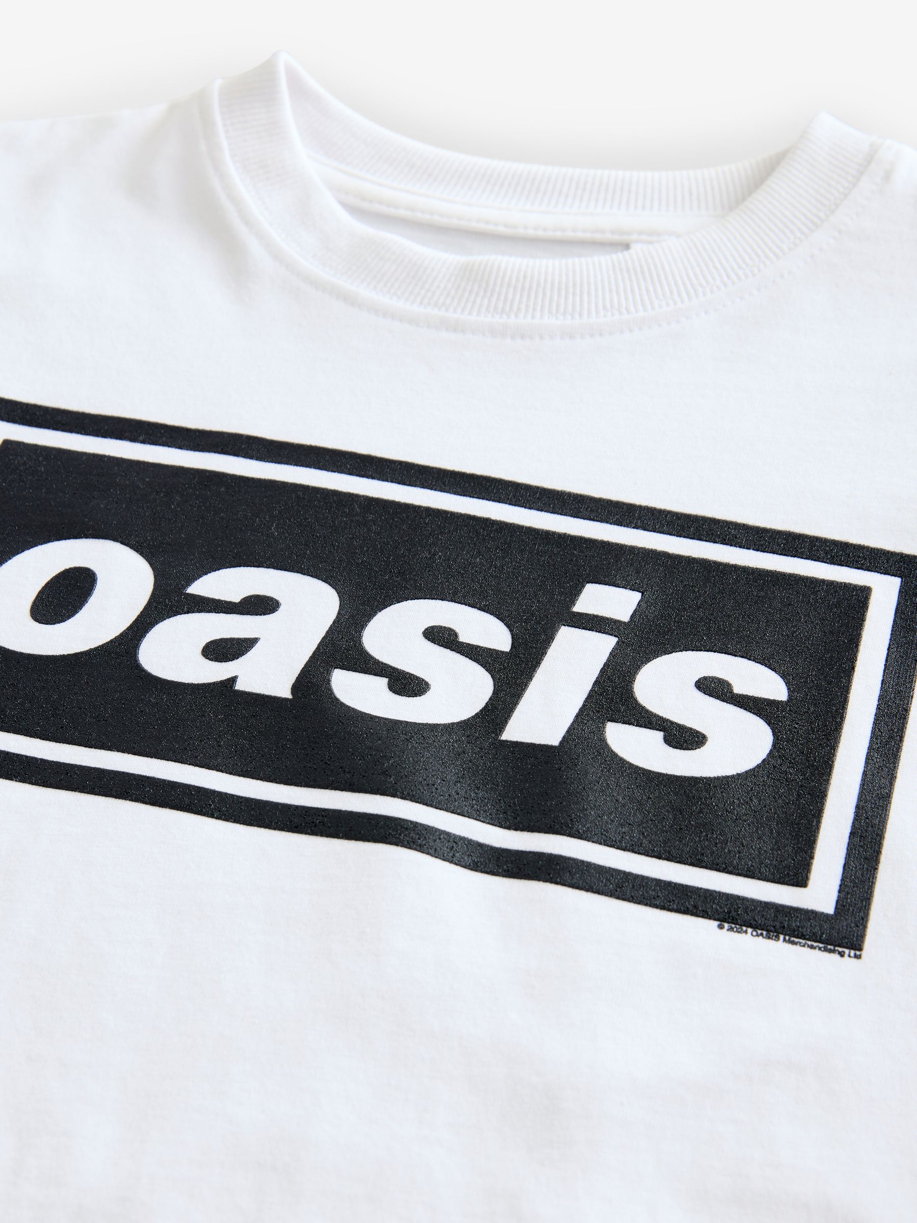 Oasis band shirt deals