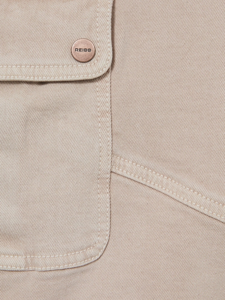Reiss Ocean Straight-Leg Patch Pocket Jeans - Imagen 4 de 4