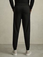 Musta - Reiss Billings Merino-Blend Stretch- Verryttelyhousut - Kuva 5 / 6