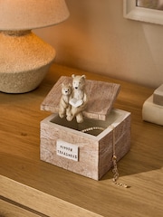 Natural Bertie Bear Jewellery Box - Image 1 of 5