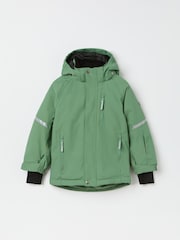 Polarn O Pyret Green Waterproof Padded Ski Jacket - Image 1 of 5