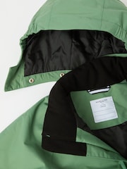 Polarn O Pyret Green Waterproof Padded Ski Jacket - Image 3 of 5