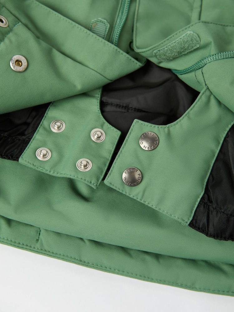 Polarn O Pyret Green Waterproof Padded Ski Jacket - Image 5 of 5