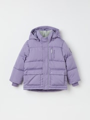 Polarn O Pyret Purple Padded Ski Jacket - Image 1 of 7