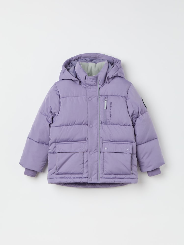 Polarn O Pyret Purple Padded Ski Jacket - Image 1 of 7