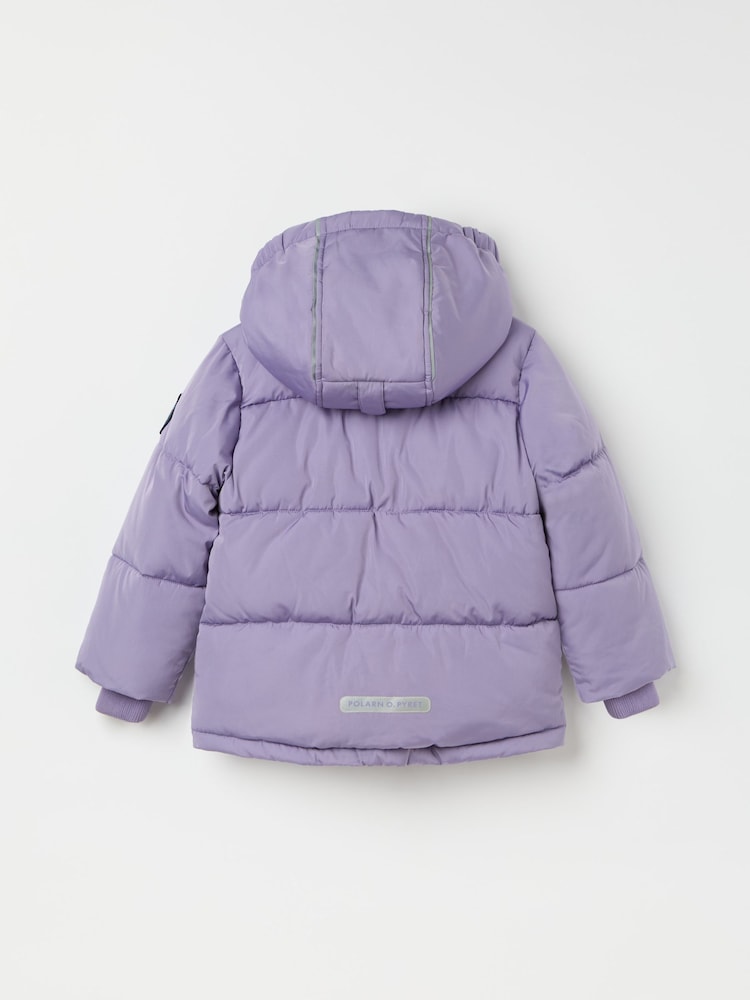Polarn O Pyret Purple Padded Ski Jacket - Image 2 of 7