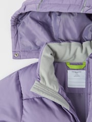 Polarn O Pyret Purple Padded Ski Jacket - Image 3 of 7