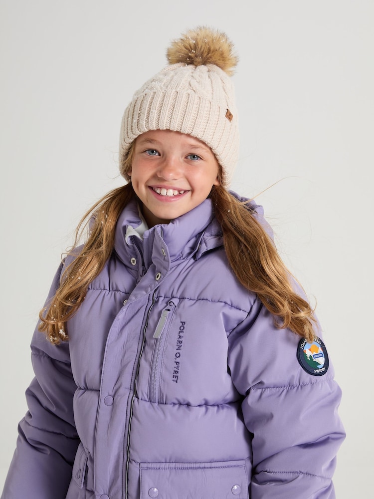 Polarn O Pyret Purple Padded Ski Jacket - Image 7 of 7
