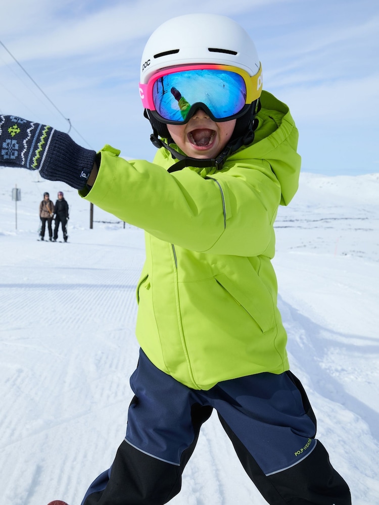 Amarillo - Polarn O Pyret Waterproof Padded Ski Jacket - Imagen 1 de 11 Amarillo - Polarn O Pyret Waterproof Padded Ski Jacket - Imagen 1 de 11