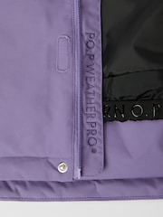 Polarn O Pyret Purple Waterproof Padded Ski Jacket - Image 3 of 5