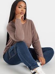Azul - Yours Curve Cargo Pocket Jeans - Imagen 4 de 4