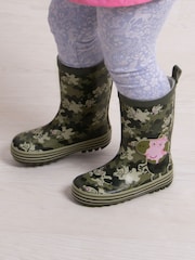 Totes Green George Childrens Peppa Pig Wellies - Image 1 of 5