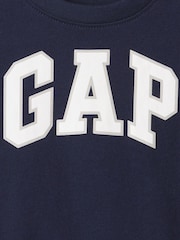Gap Navy/Blue Logo Short Sleeve Crew Neck T-Shirt (Newborn-5yrs) - Image 3 of 3