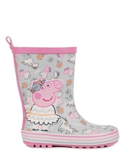 Totes Pink Ballerina Childrens Peppa Pig Wellies - Image 3 of 5