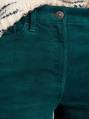 White Stuff Green Brooke Straight Cord Trousers - Image 4 of 5