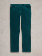 White Stuff Green Brooke Straight Cord Trousers - Image 5 of 5