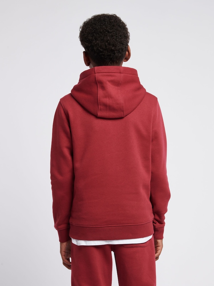 U.S. Polo Assn. Red Double Horsemen Hoodie - Image 2 of 9 U.S. Polo Assn. Red Double Horsemen Hoodie - Image 2 of 9