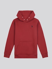 U.S. Polo Assn. Red Boys Double Horsemen Hoodie - Image 6 of 9