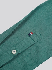 U.S. Polo Assn. Green Peached Boys Oxford 100% Cotton Shirt - Image 7 of 8