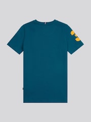 U.S. Polo Assn. Sky Blue Boys Player 100% Cotton 3 T-Shirt - Image 6 of 8