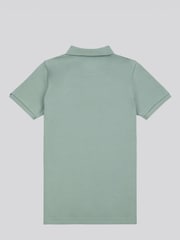 U.S. Polo Assn. Green Light Boys Double Horsemen 100% Cotton Polo Shirt - Image 6 of 8
