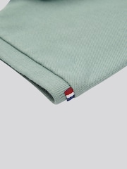 U.S. Polo Assn. Green Light Boys Double Horsemen 100% Cotton Polo Shirt - Image 7 of 8