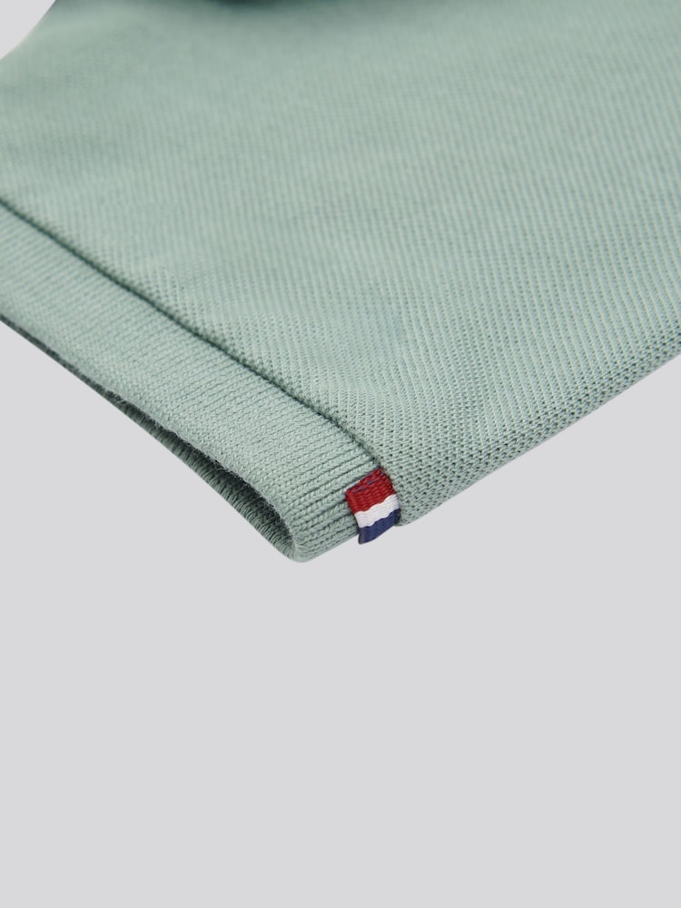 U.S. Polo Assn. Green Light Double Horsemen Polo Shirt - Image 7 of 8