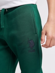 U.S. Polo Assn. Boys Green Player 3 Joggers - Image 2 of 6