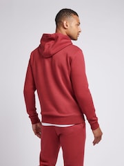 U.S. Polo Assn. Mens Classic Fit Red Double Horsemen Hoodie - Image 4 of 5