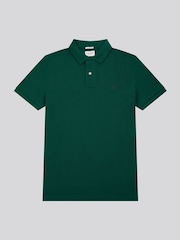 U.S. Polo Assn. Dark Green Regular Fit Pique 100% Cotton Polo Shirt - Image 5 of 8
