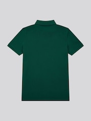 U.S. Polo Assn. Dark Green Regular Fit Pique 100% Cotton Polo Shirt - Image 6 of 8