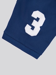 U.S. Polo Assn. Cobalt Blue Regular Fit Mens Player 3 Pique 100% Cotton Polo Shirt - Image 8 of 8