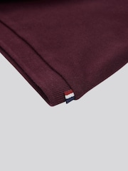 U.S. Polo Assn. Brown Red Regular Fit Pique 100% Cotton Polo Shirt - Image 8 of 8